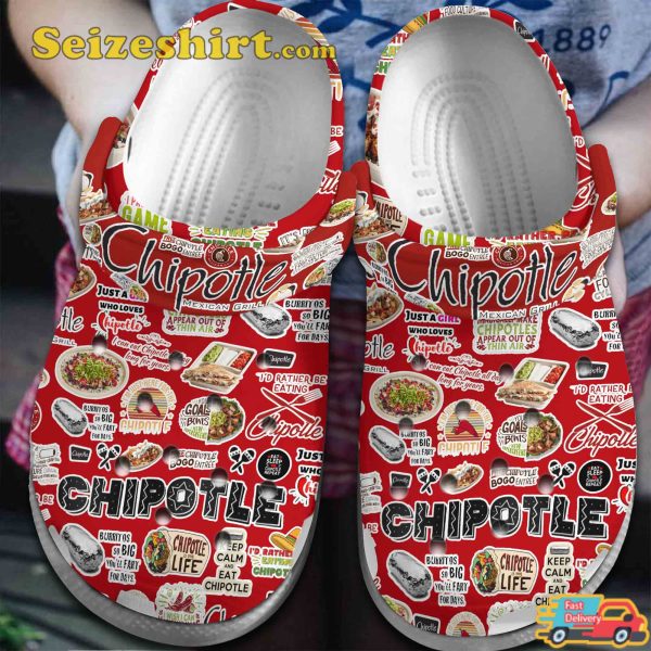 I D Rather Be Eating Chipotle Clogs Shoes