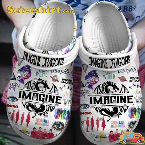 Imagine Dragons Rock Band Legends Vibes Believer Clogs Shoes