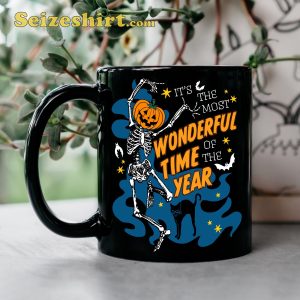 Its The Most Wonderful Time Of The Year Halloween Pumpkin Coffee Mug