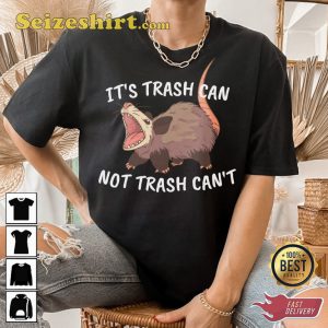 Its Trash Can Screaming Possum Funny Opossum Sweatshirt