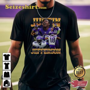 Justin Jefferson Catch Maestro Minnesota Vikings NFL Sportwear T-Shirt