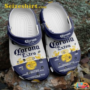 Laid-Back Lager Corona Beach Vibes Beer Lover Clogs