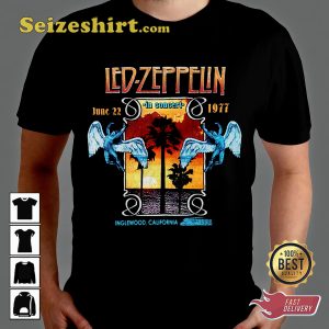 Led Zeppelin Punk Rock Fan Gift T-shirt