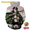 Levi Ackerman Aftermath Blood Stain Hoodie, Sweatshirt, 3D Shirts