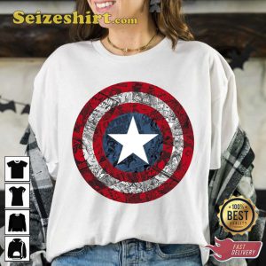 Marvel Captain America Avengers Shield Comic MCU Fan Sweatshirt