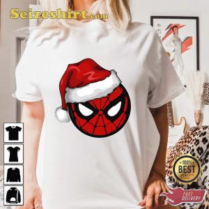 Marvel Christmas Spider-man Santa Hat MCU Fan Sweatshirt