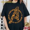 Marvel Halloween Avengers A Logo MCU Fan T-shirt