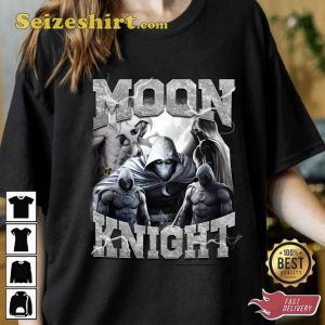 Marvel Moon Knight Portrait Poster MCU Fan Gift T-shirt