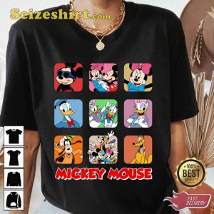 Mickey And Friends Group Shot Disney Family Matching T-Shirt