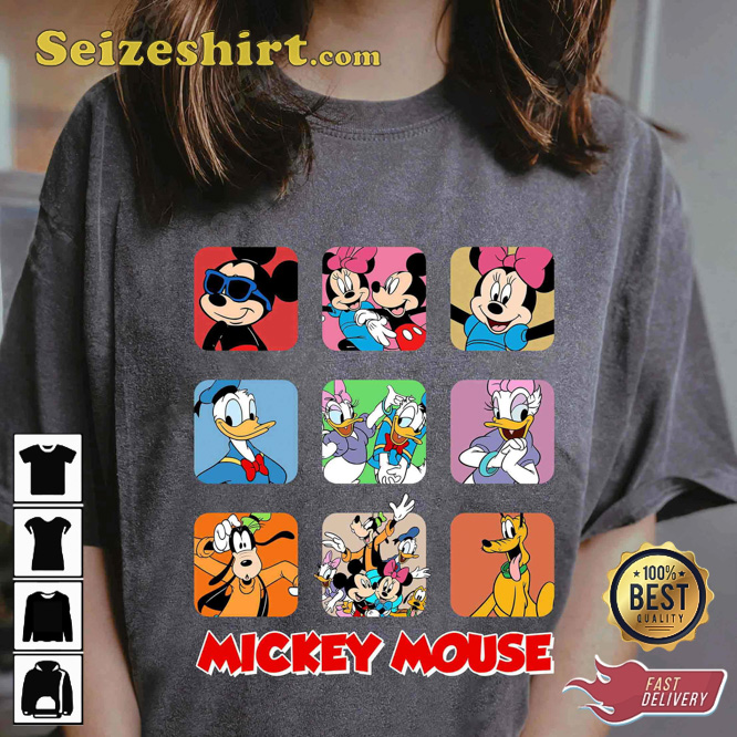 Mickey And Friends Group Shot Disney Family Matching T-Shirt