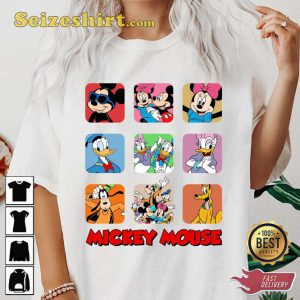 Mickey And Friends Group Shot Disney Family Matching T-Shirt