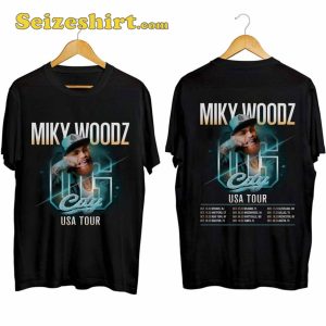 Miky Woodz Tour 2023 OG City Concert T-shirt