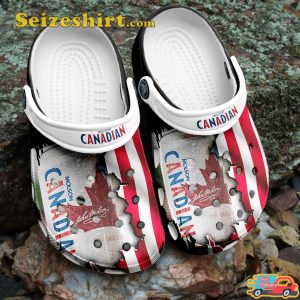 Molson Canadian Heritage Lager Beer Lover Clog Shoes