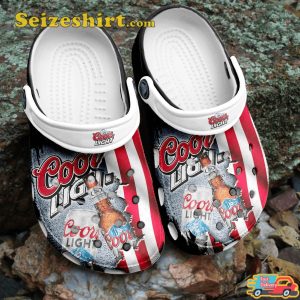 Mountain Cold Elegance Coors Light Beer Lover Clogs