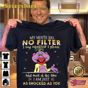 My Mouth Has No Filter Funny Jeff Dunham T-Shirt