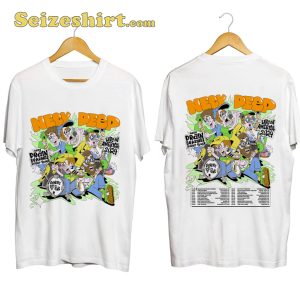 Neck Deep Live In America 2024 With Drain Bearings Higher Power T-shirt