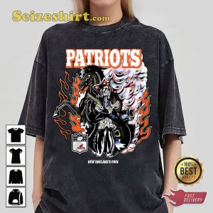 New England Patriots Skeleton Football Sportwear T-Shirt