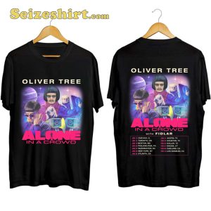 Oliver Tree Tour 2024 Alone In A Crowd Concert T-shirt