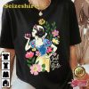 Once Upon a Petal Snow White Floral T-shirt