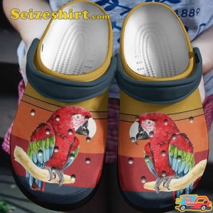 Parrot Shoes Animal Clogs Shoes Birthday Gifts For Men Friends