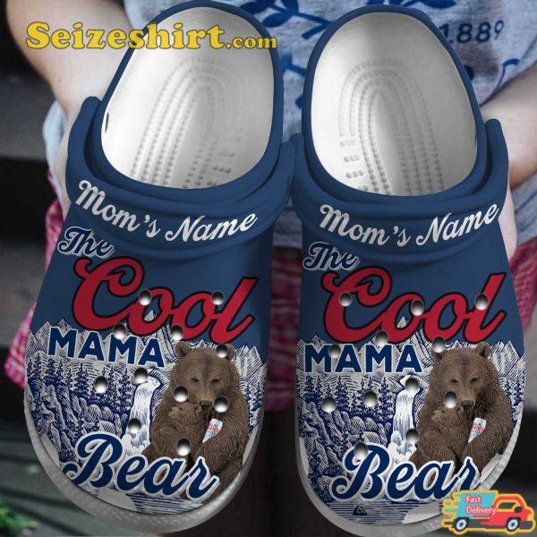 Personalized Mom Gift The Cool Mama Cool Bear Clogs Shoes