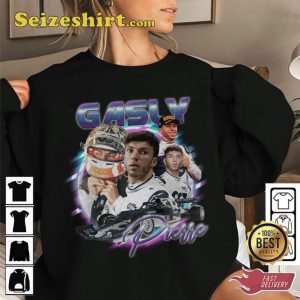 Pierre Gasly Speed Demon Formula 1 Fanwear T-Shirt