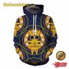 Pikachu Stylish Pokemon Coat Print Pullover Sweatshirt 3D Hoodie