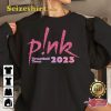 Pink Trustfall Tour 2023 Trustfall Album Pink Singer Sweatshirt