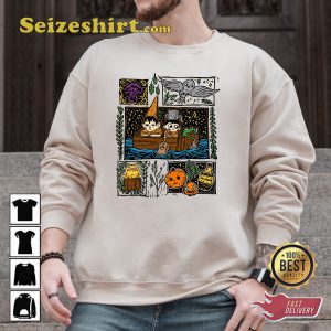 Pottsfield Harvest Festival Halloween 90s Inspired Sweatshirt