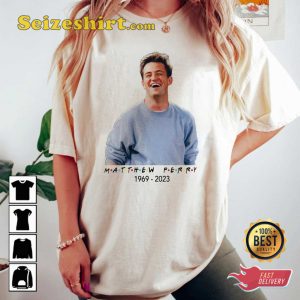 RIP Matthew Perry Friends Chandler Bing Remembering Shirt