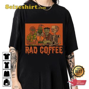 Rad Coffee Halloween Day Of The Dead Shirt