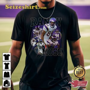 Randy Moss Deep Threat NFL Legend T-Shirt