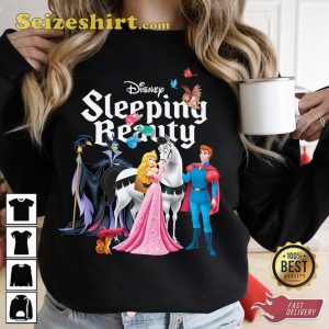 Royal Gathering Sleeping Beauty Characters T-Shirt
