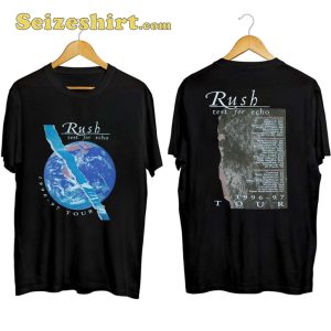 Rush Test For Echo 1996-97 Tour Concert Gift for fans T-Shirt