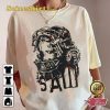 Saw Reverse Bear Trap Horror Movie 90s Halloween T-shirt