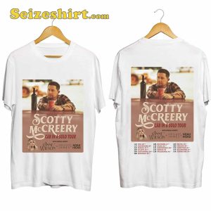Scotty McCreery 2024 The Cab In A Solo Tour Shirt
