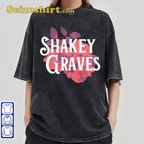 Shakey Graves 2023 Movie Of The Week Tour T-shirt