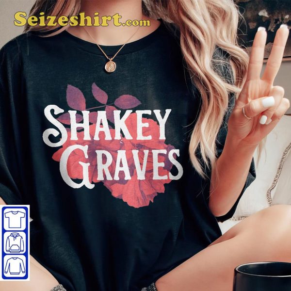 Shakey Graves 2023 Movie Of The Week Tour T-shirt