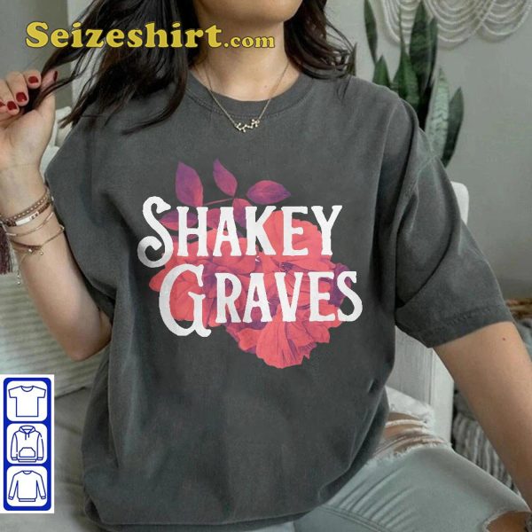 Shakey Graves 2023 Movie Of The Week Tour T-shirt