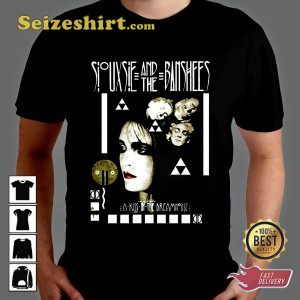 Siouxsie And The Banshees Rock A Kiss In Dream House Robert Smith T-shirt