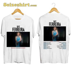 Sky Ferreira Tour US Concert 2023 T-shirt