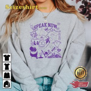 Speak Now Trend Swiftie Long Live Speak Now Deluxe Edition Sweatshirt