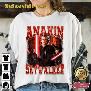 Star Wars Anakin Skywalker Graphic Darth Vader Fan Gift T-Shirt