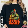 Star Wars Boba Fett Skeleton Halloween Fan Gift Sweatshirt
