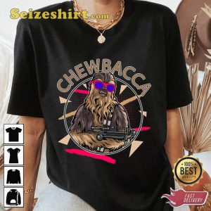 Star Wars Chewbacca 90s Portrait Chewbacca Fan Gift T-Shirt