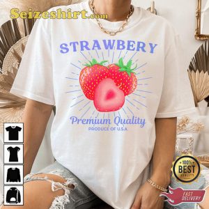 Strawberry Aesthetic Premium Quality Vintage Inspired T-shirt