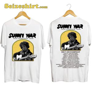 Sunny War 2023 European Tour T-shirt
