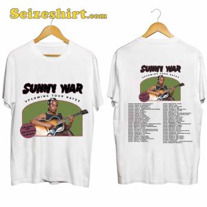 Sunny War North American Tour 2024 T-shirt