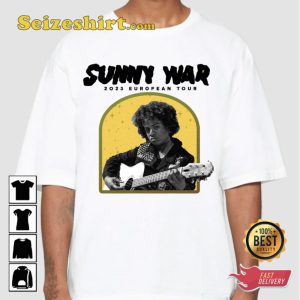 Sunny War Tour Dates 2023 European T-shirt
