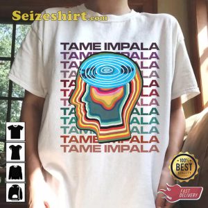 Tame Impala Tour Psychedelic Music T-shirt